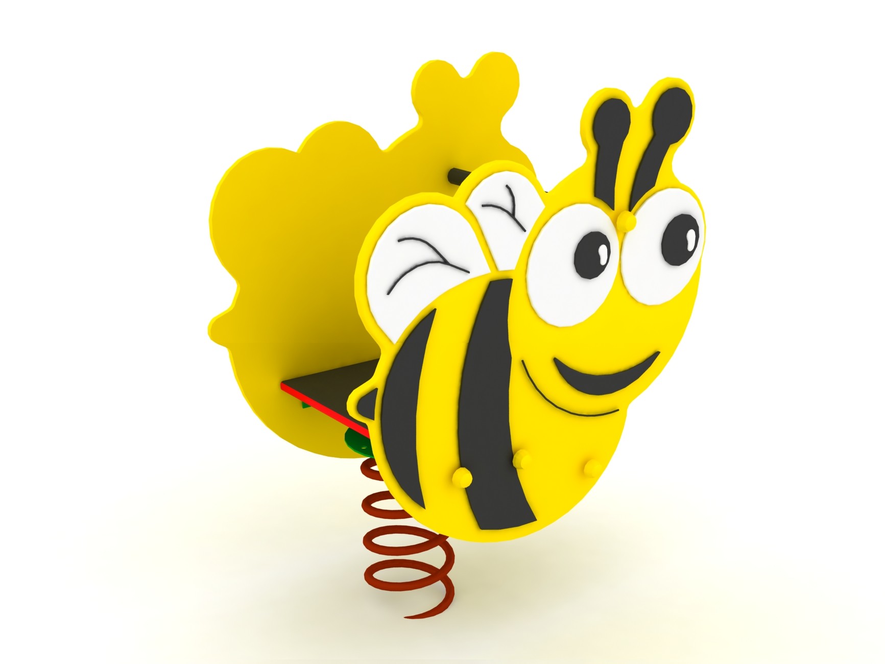 Sprężynowiec Pszczółka place zabaw projekty realizacje